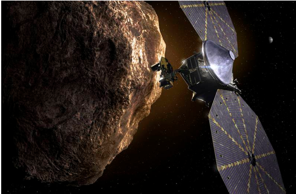 Nasa spacecraft called Lucy to visit eight asteroids in 12-year journey