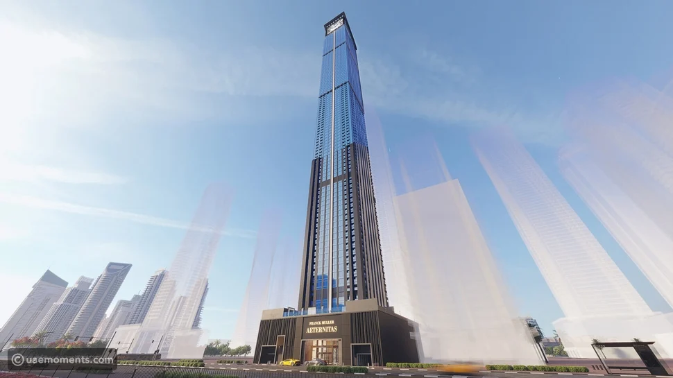 Dubai s Aeternitas Tower Tallest Residential Clock Tower in the